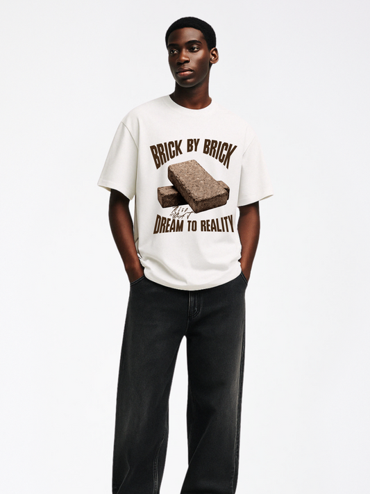 BRICK BY BRICK TEE
