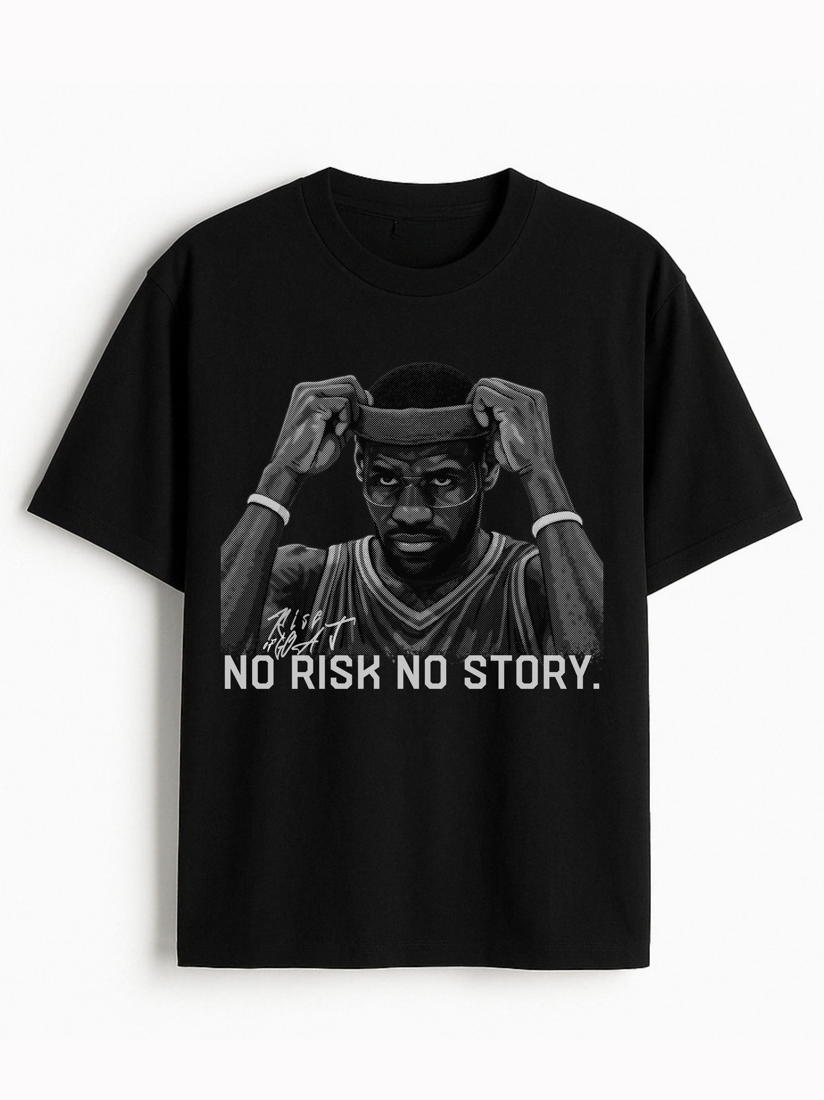 NO RISK NO STORY TEE