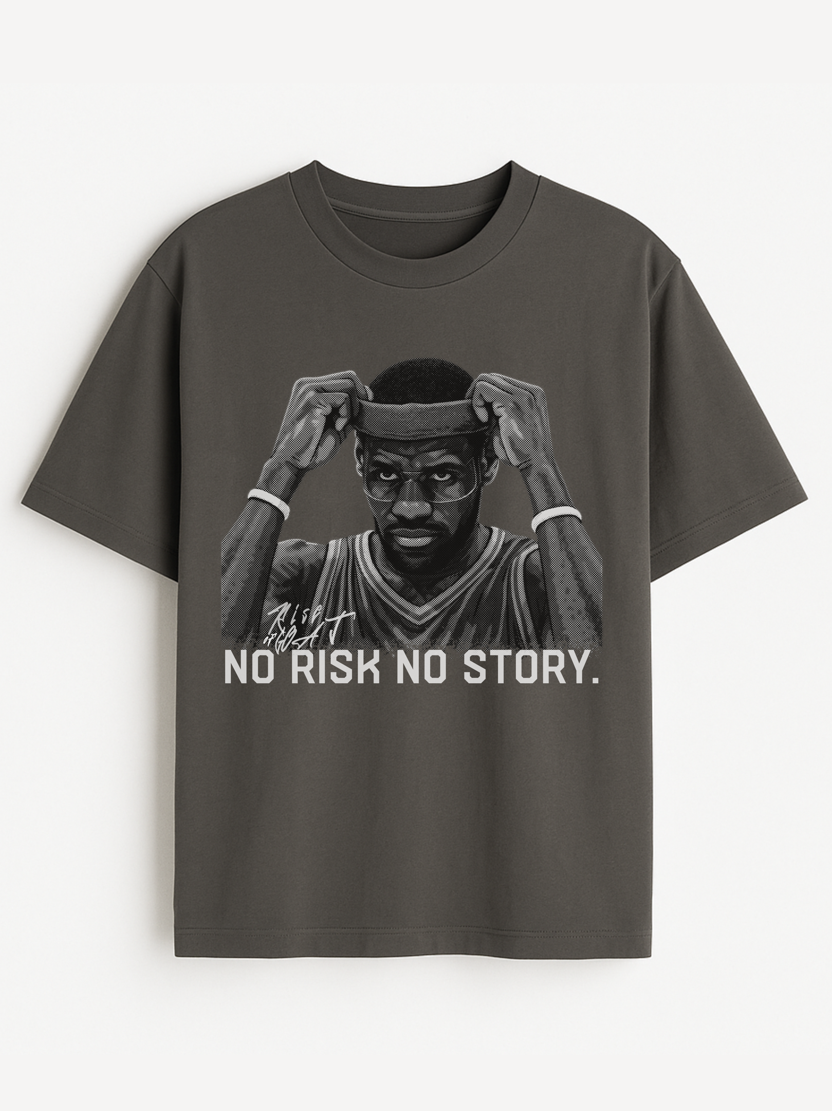NO RISK NO STORY TEE