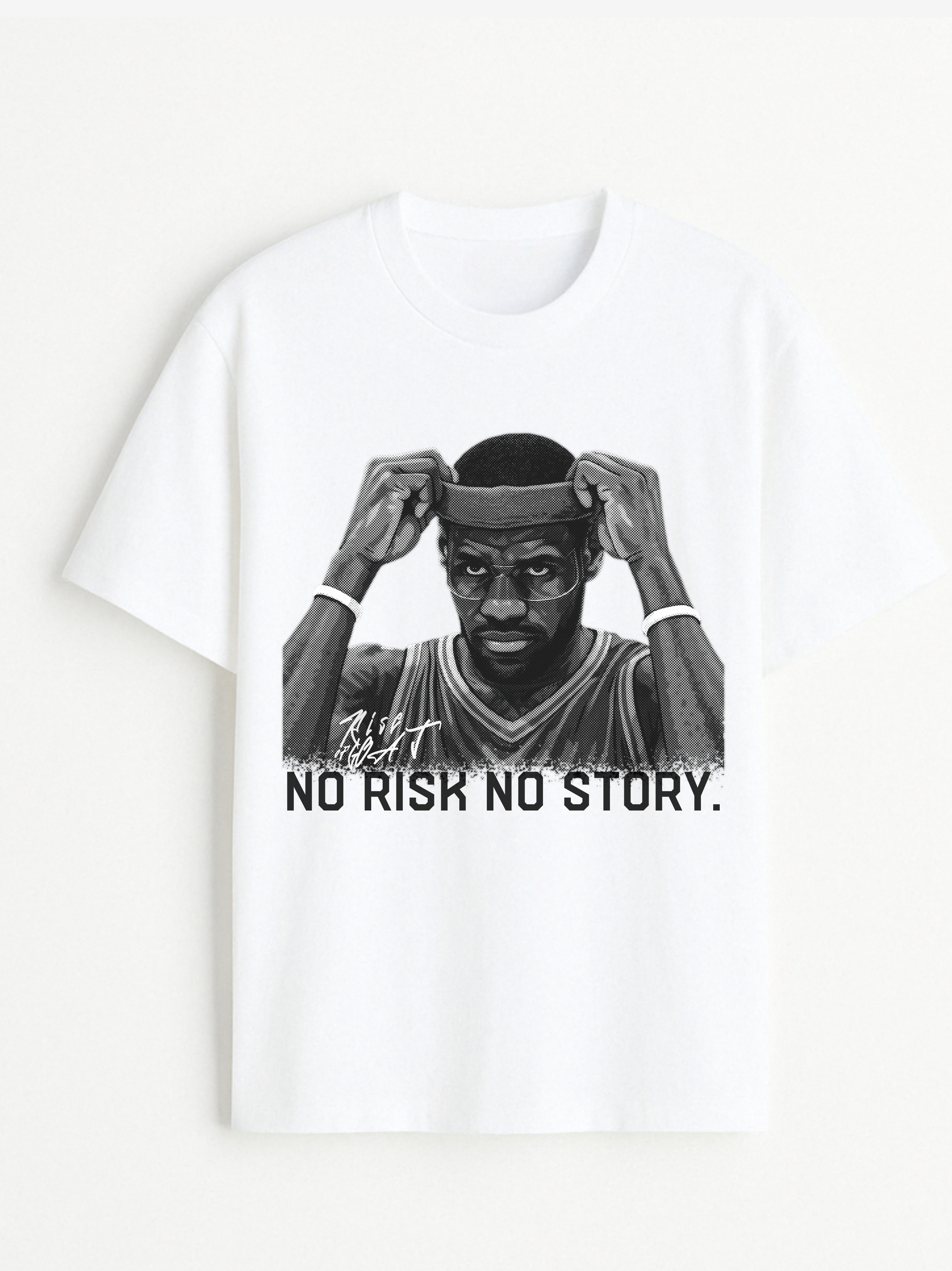NO RISK NO STORY TEE