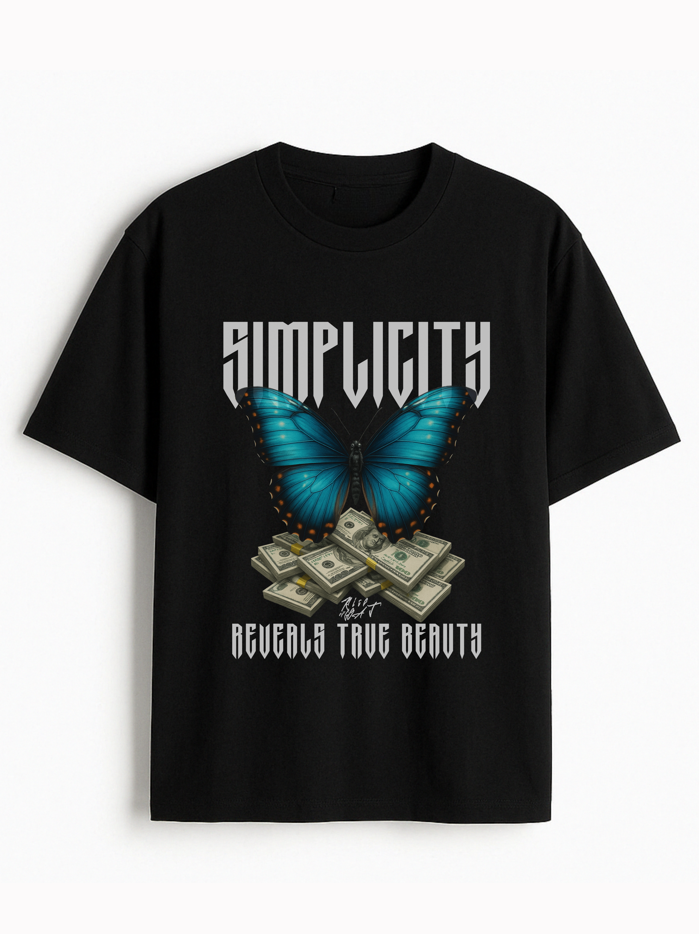 SIMPLICITY REVEALS BEAUTY TEE