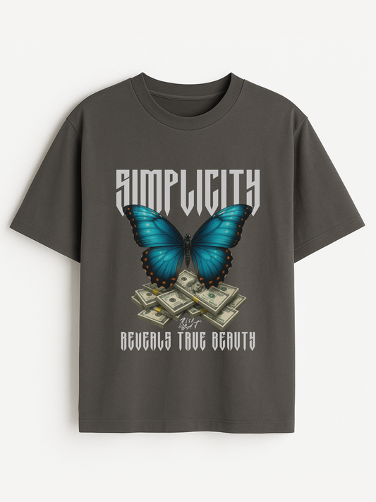 SIMPLICITY REVEALS BEAUTY TEE