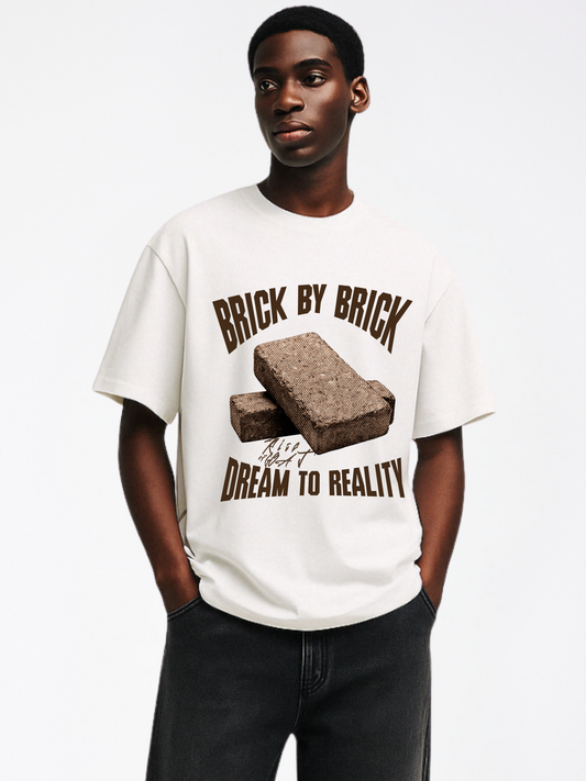 BRICK BY BRICK TEE
